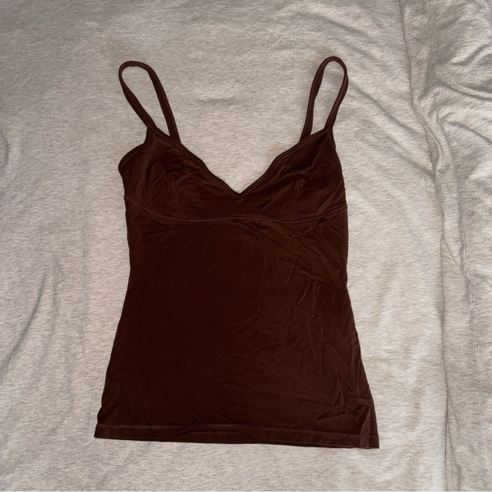 Zara Chocolate Brown Camisole Top - Picture 4 of 4